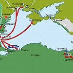 Русско-турецкая война 1828–1829 гг. Карта кампании 1829 г.